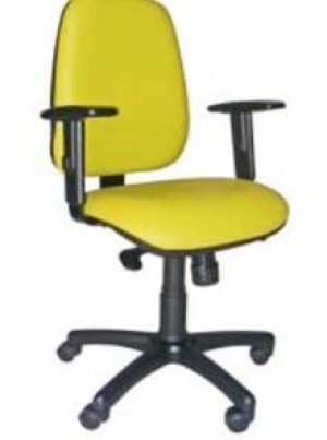 Silla Ergonométrica, Con Brazos Regulables Respaldo Alto, Respaldo Con Sistema Contacto Permanente ( Pivotal ) , Base Regulable A Gas,  Base En Poliamida Tapiz Textil O Ecocuero